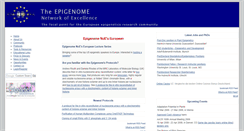 Desktop Screenshot of epigenome-noe.net
